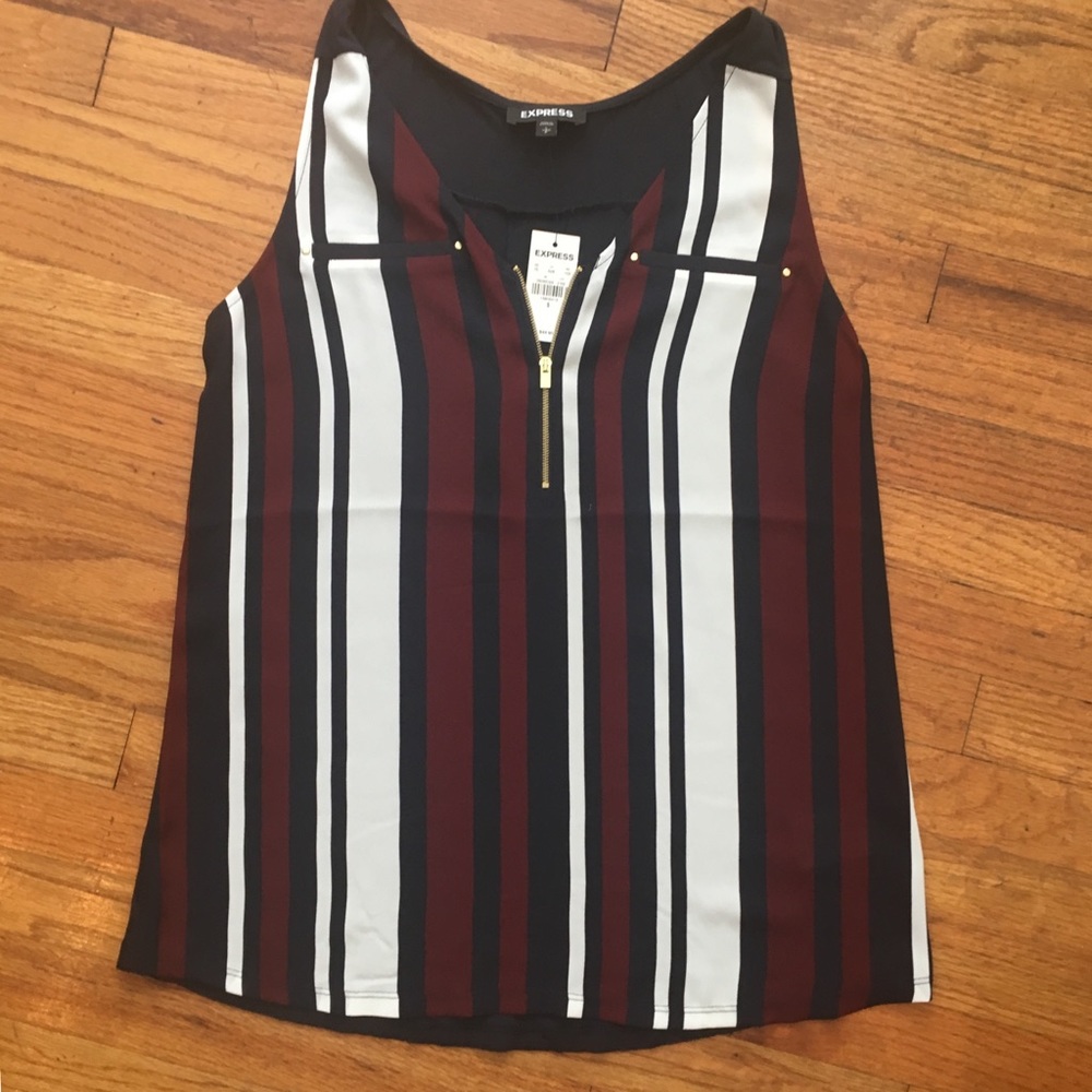Express stripped top